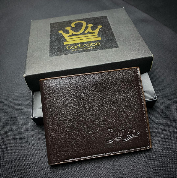 Men's PU Leather Wallet with 6 Card Holder Pockets -1 PC