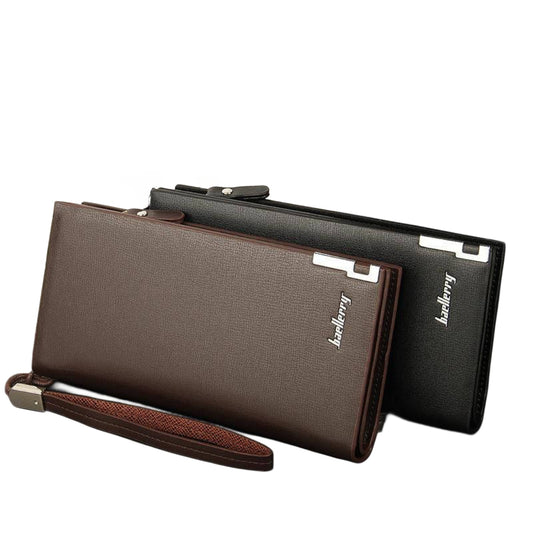 Luxury PU Leather Slim Wallet for Men